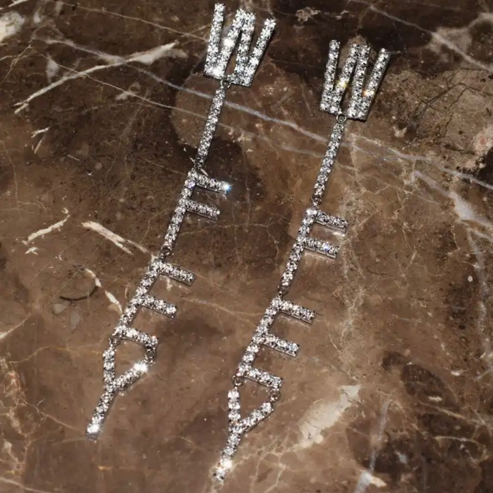 wifey earrings